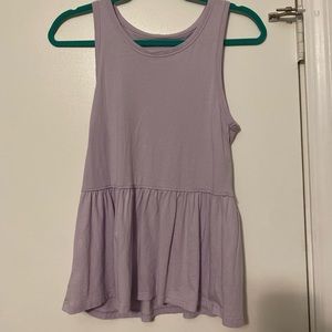 American Eagle peplum tank top US XS